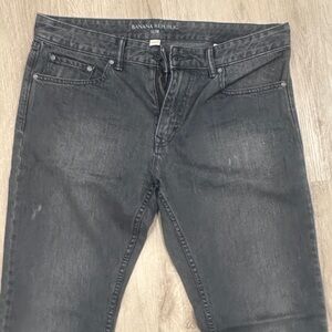 Banana Republic Men's Dark Gray Slim Jeans